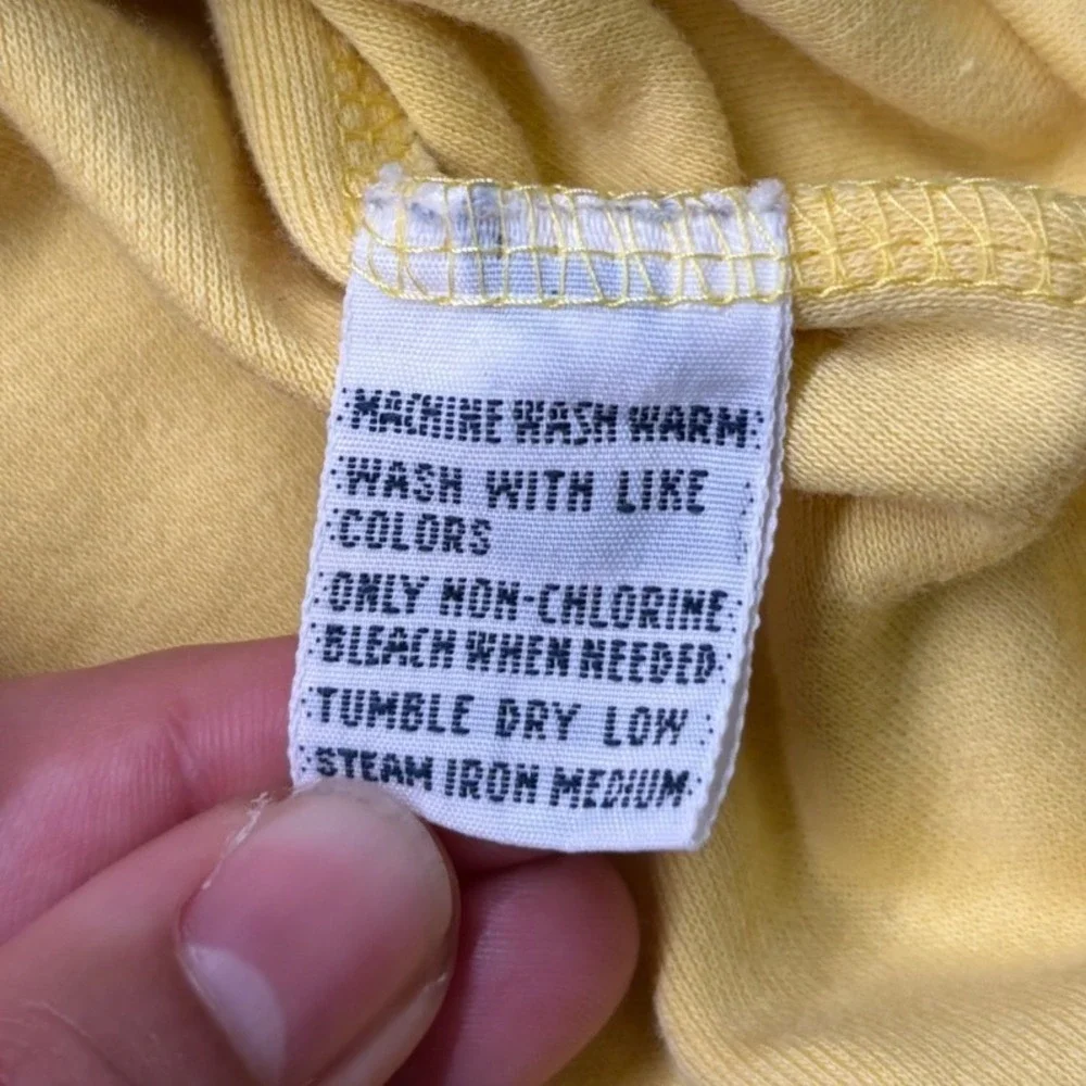 Polo Ralph Lauren Polo Shirt Mens Large Yellow Short Sleeve Embroidered Pony‎